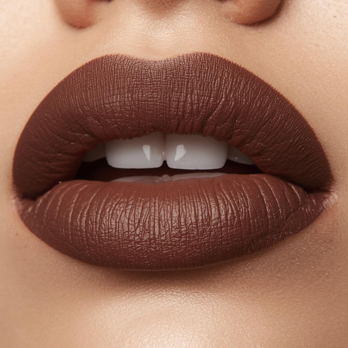 Maquiagem em lábios